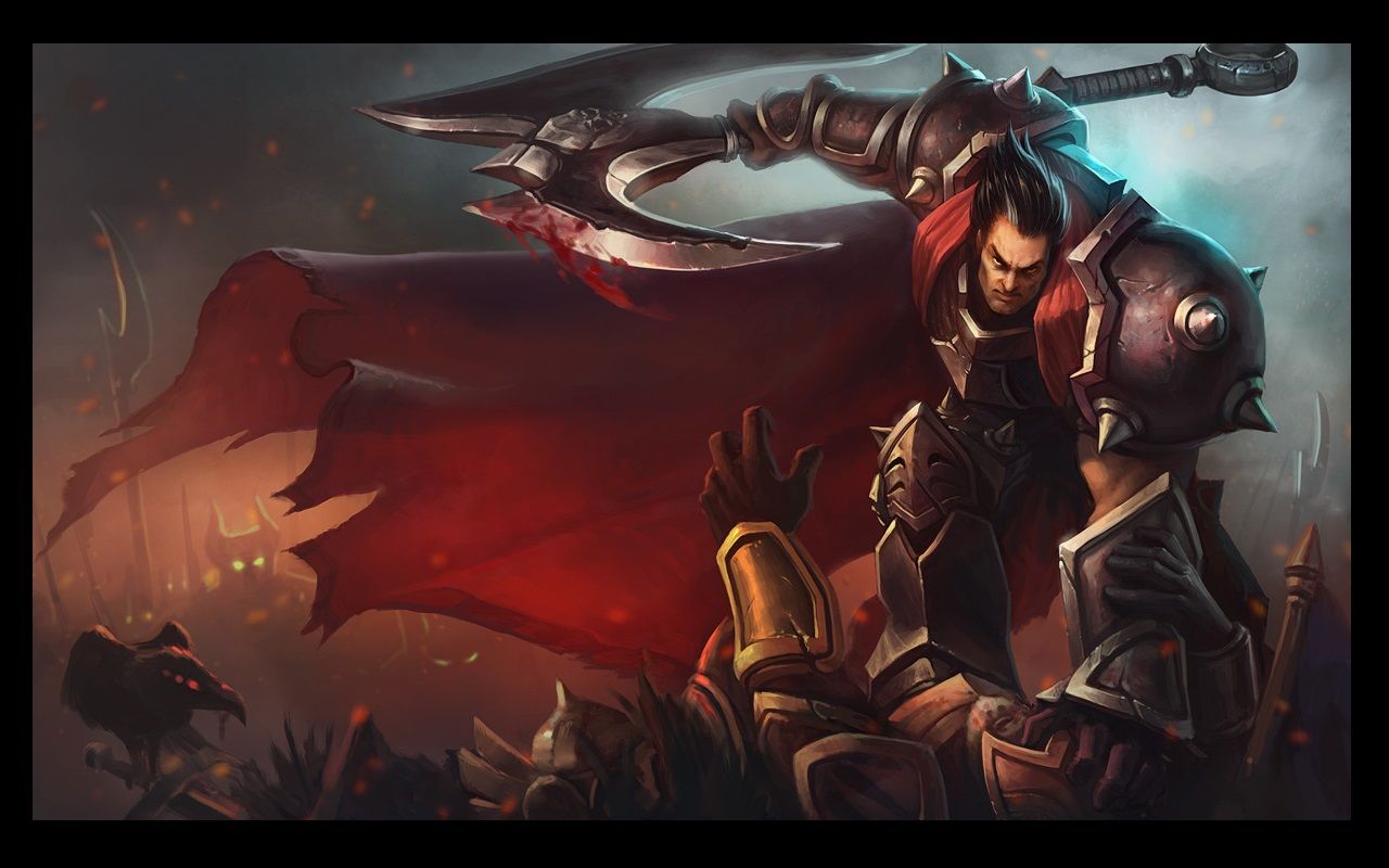 Fonds d'cran Jeux Vido League of Legends - Clash of Fates Darius