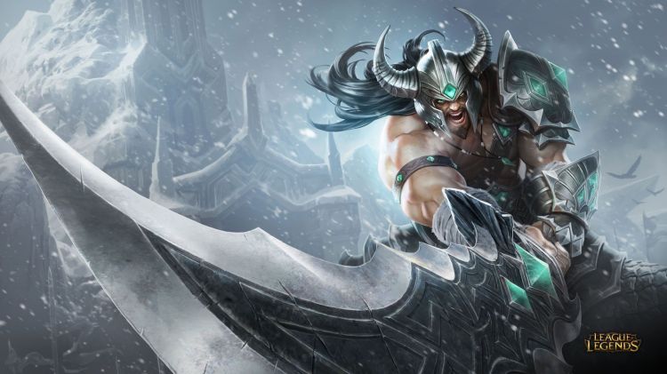 Fonds d'cran Jeux Vido League of Legends - Clash of Fates Tryndamere