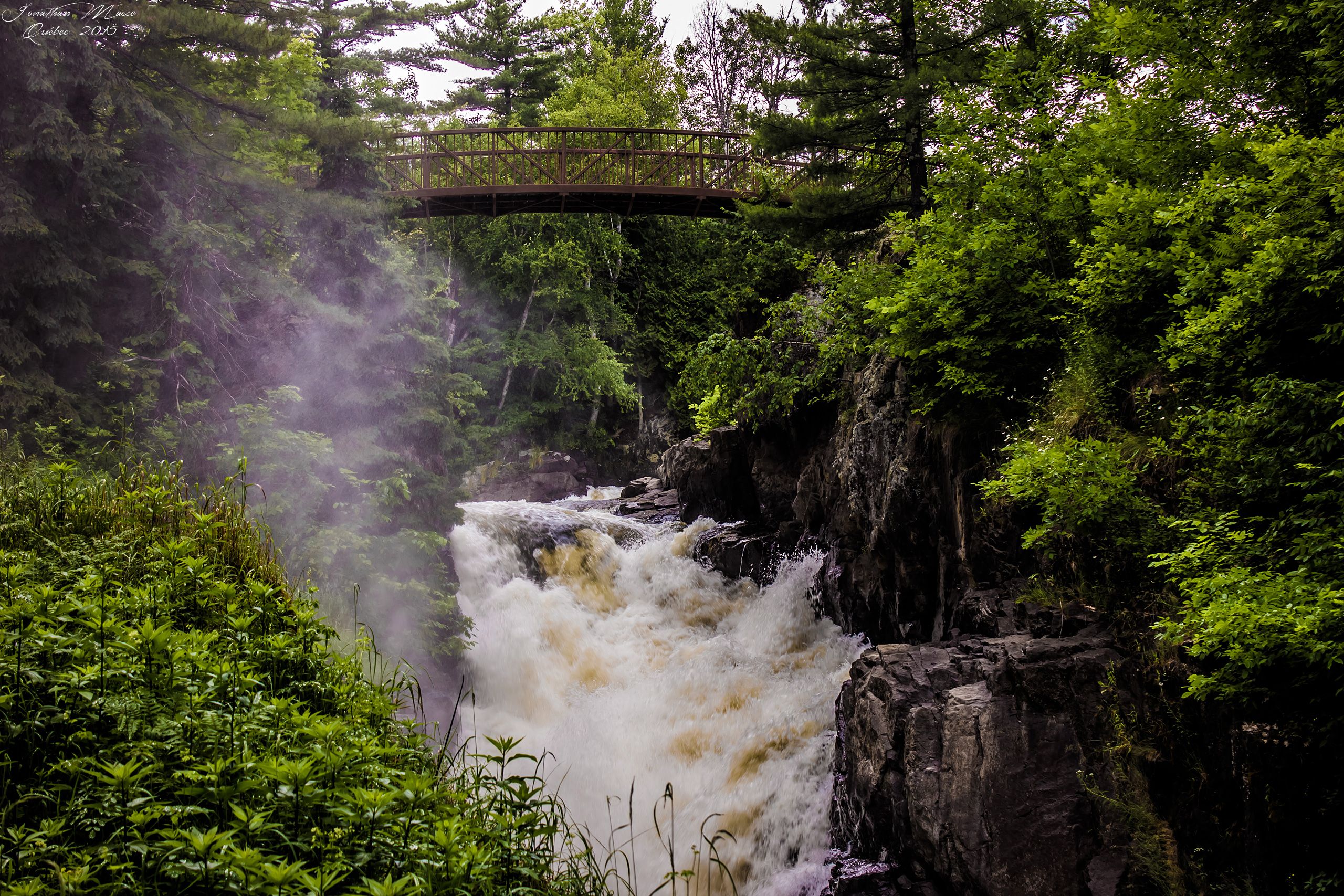 Wallpapers Nature Waterfalls Parc des Chutes de Ste Ursule (Québec)