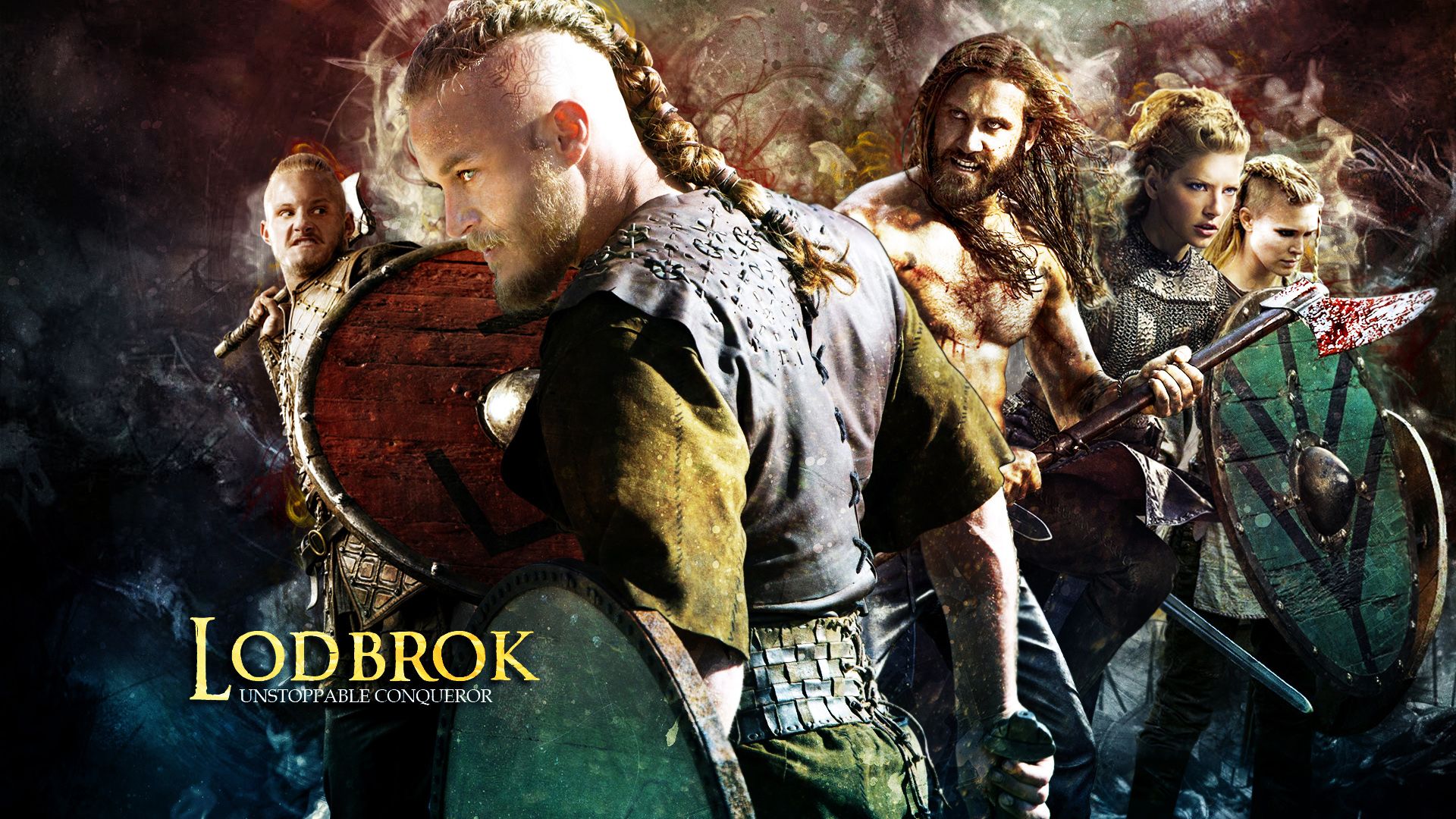 Fonds d'cran Sries TV Viking Famille Lodbrok