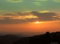  Nature COUCHER DE SOLEIL EN AUVERGNE-HAUTE LOIRE