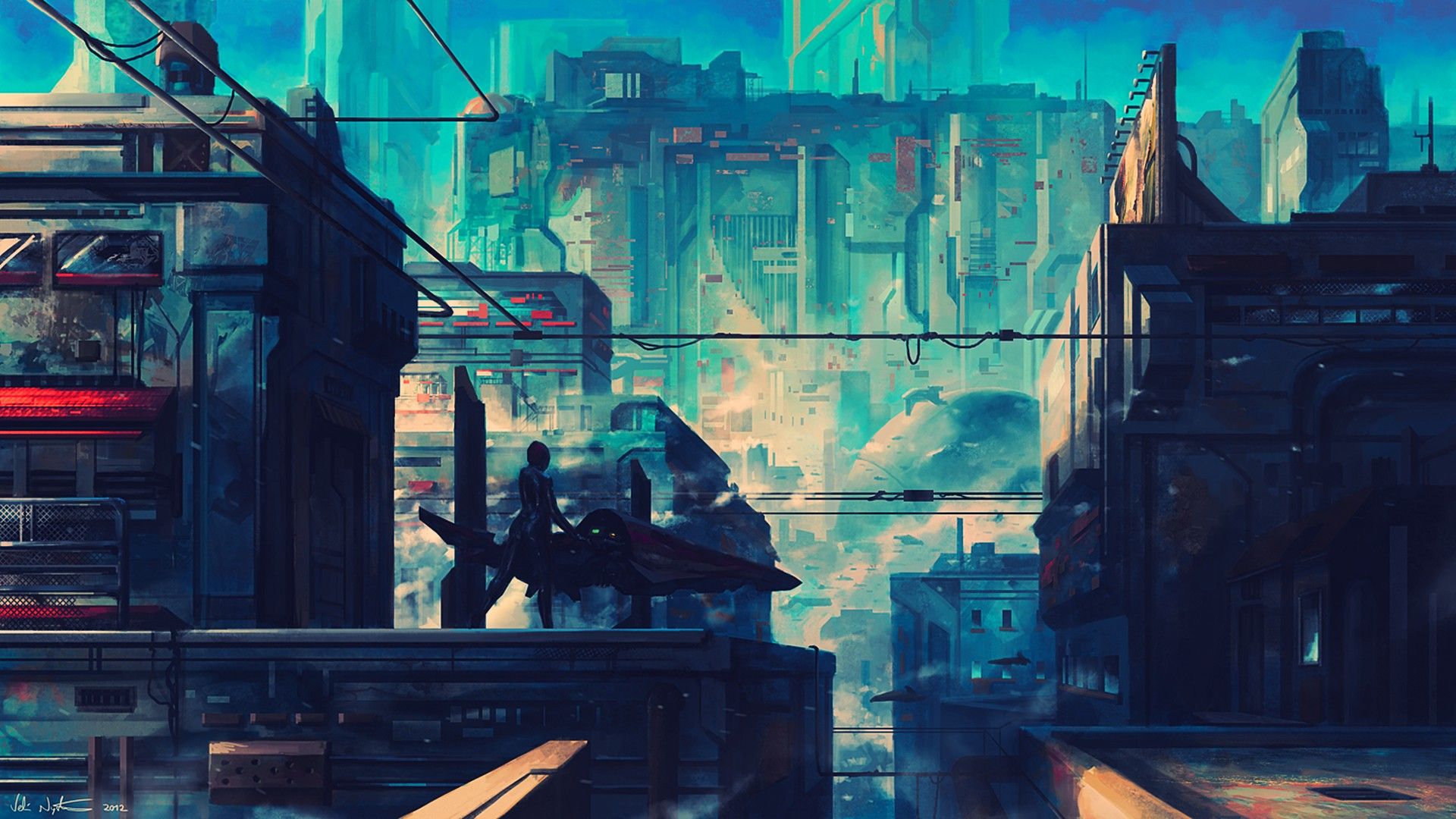 Wallpapers Fantasy and Science Fiction Future cities 