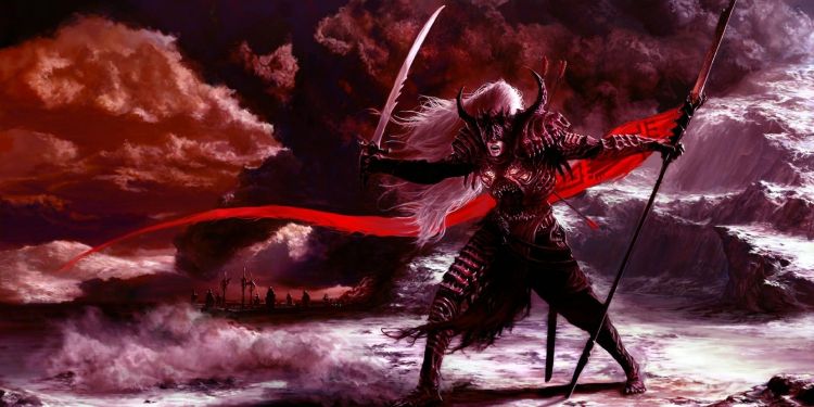 Wallpapers Fantasy and Science Fiction Warriors Wallpaper N412555