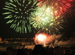  Hommes - Evnements Feu d'artifice  La Prairie de Caen juillet 2014