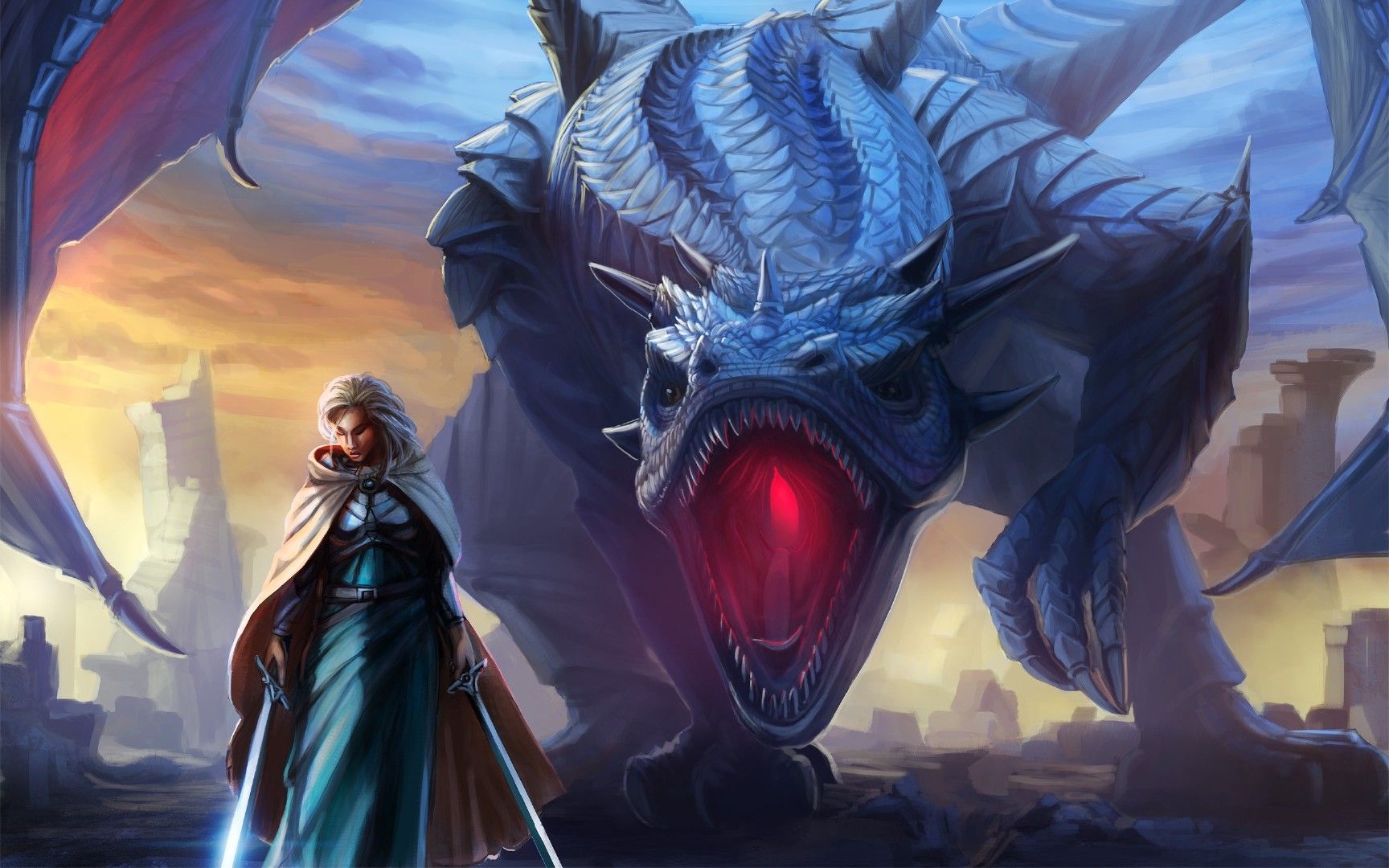 Wallpapers Fantasy and Science Fiction Creatures : Dragons 