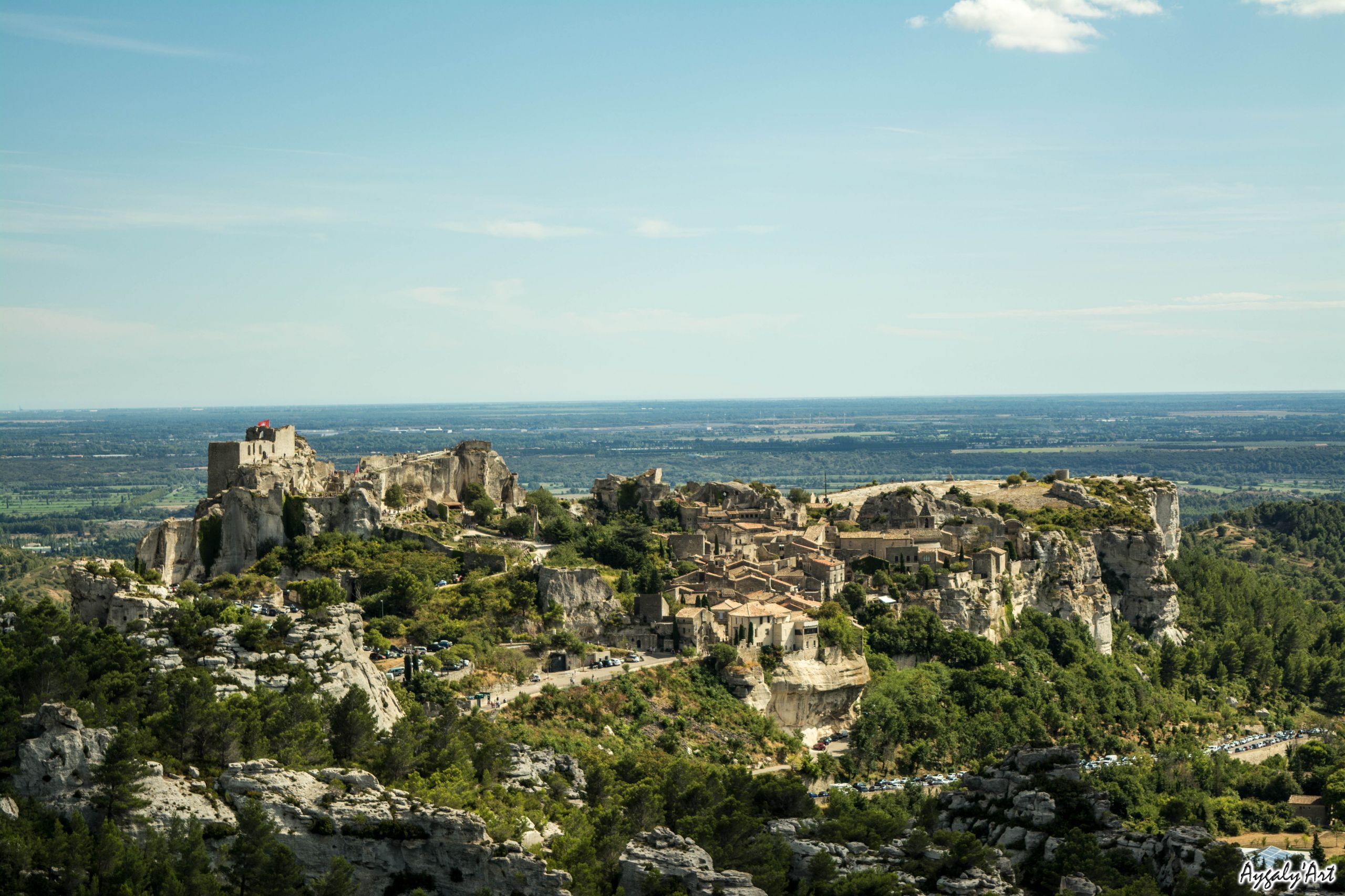 Fonds d'cran Nature Paysages Les Baux de Provence