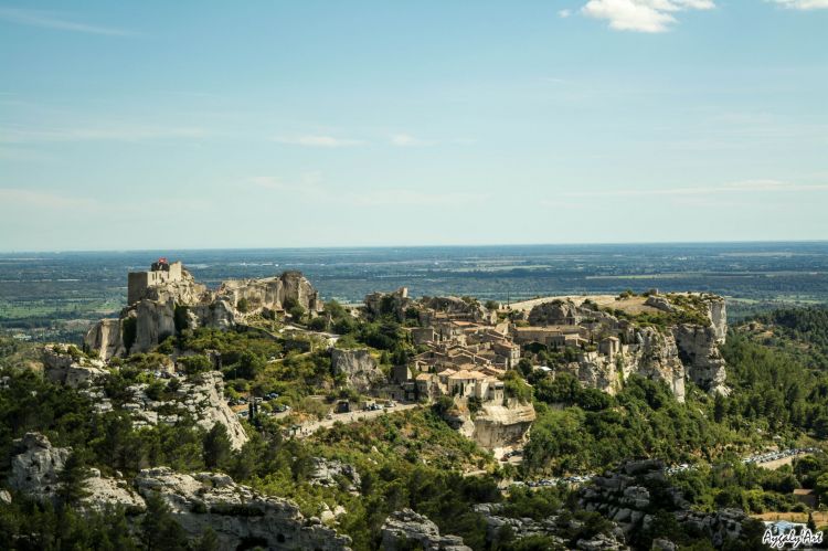 Fonds d'cran Nature Paysages Les Baux de Provence