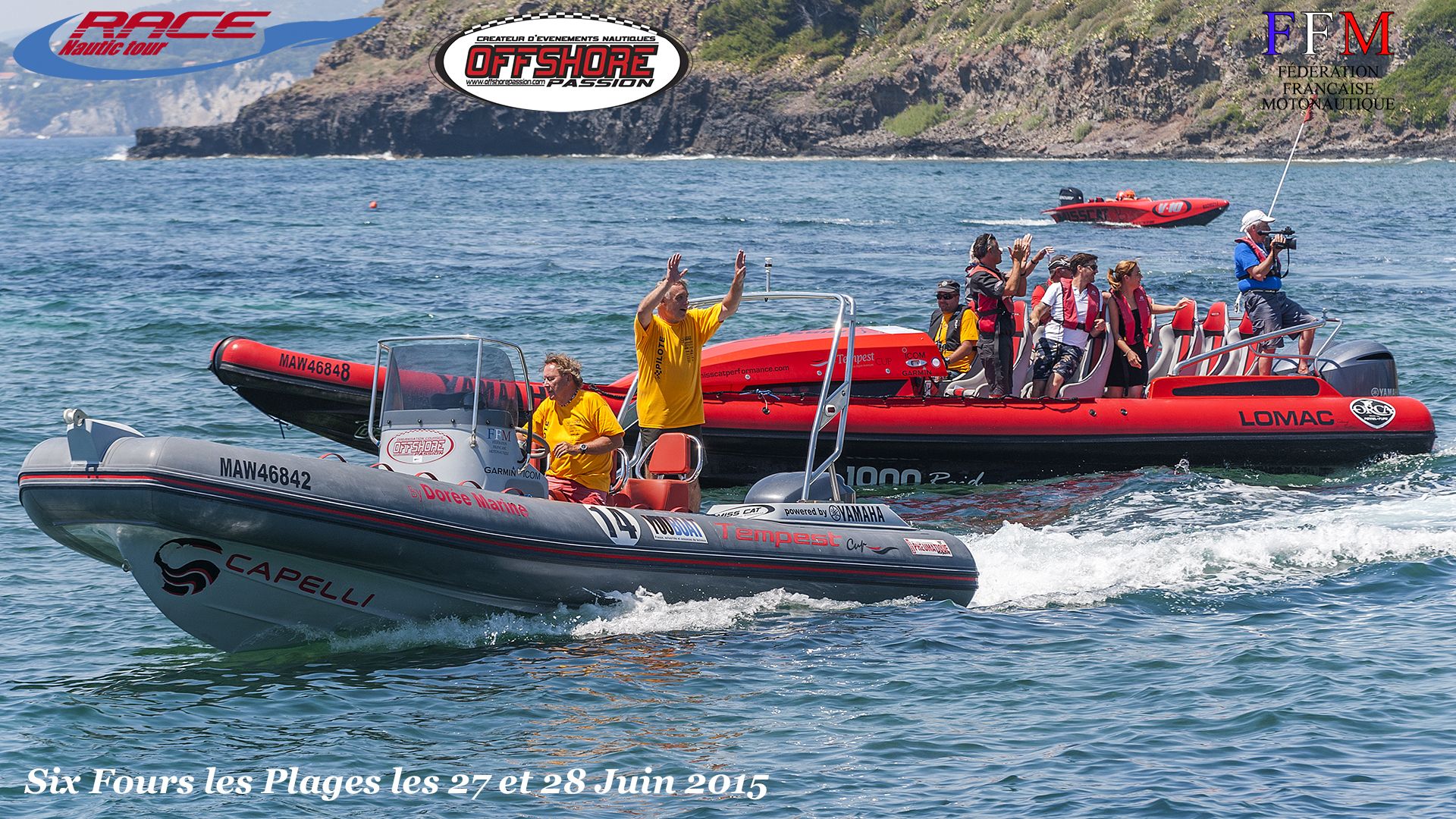 Fonds d'cran Bateaux Hors Bord Race Nautic Tour 2015