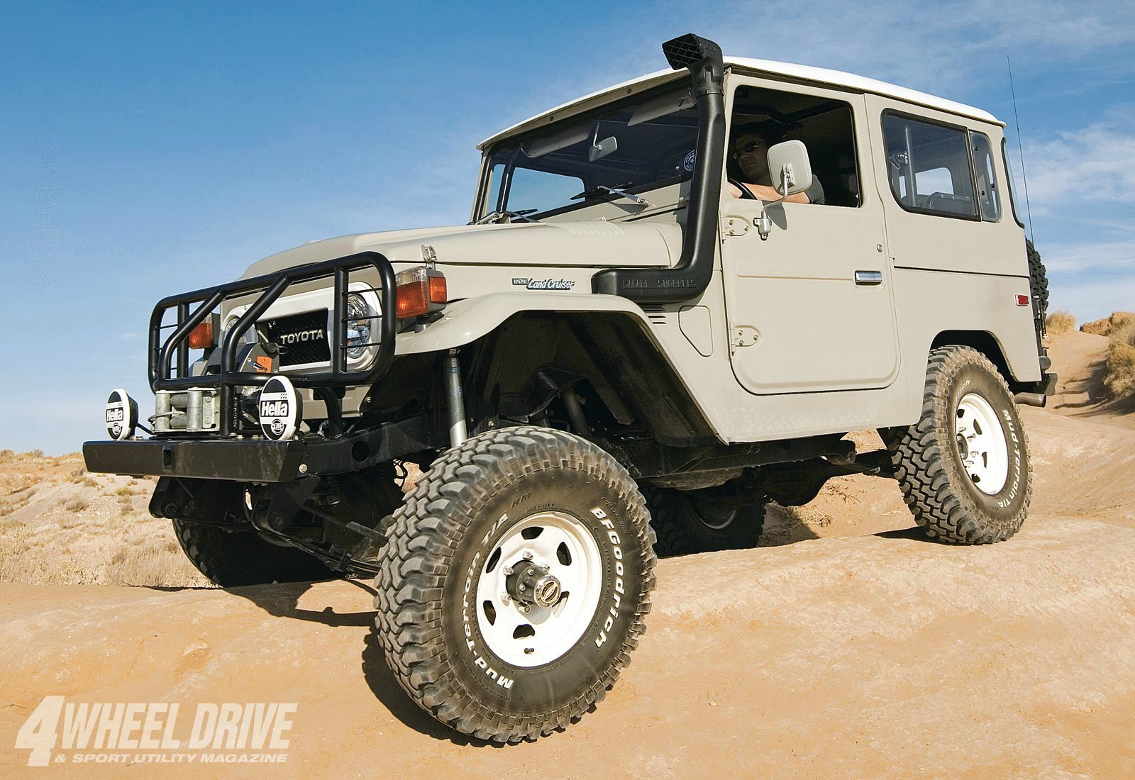 Wallpapers Cars 4x4 Toyota land cruiser FJ40 (1976)