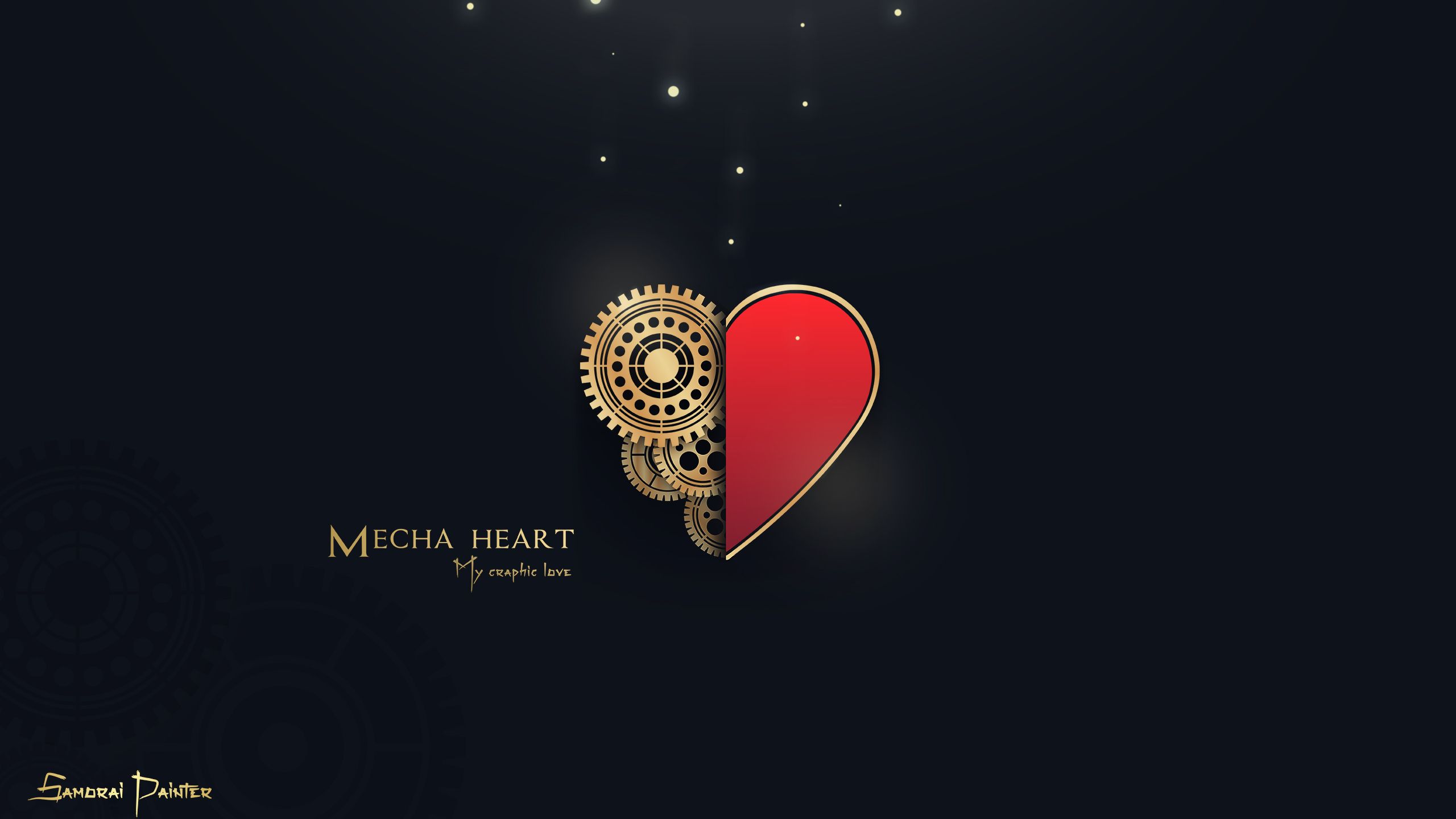 Wallpapers Digital Art Love - Friendship Mecha heart