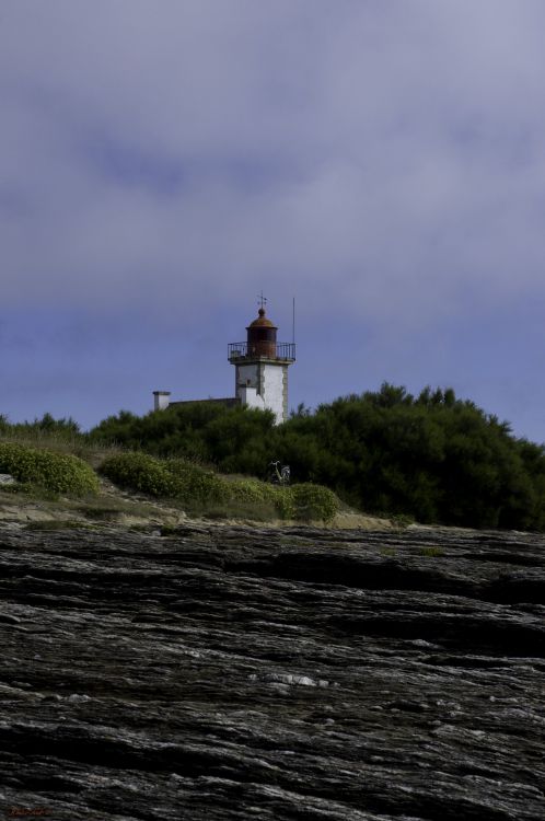 Fonds d'cran Constructions et architecture Phares le de Groix - Phare de la Pointe des chats