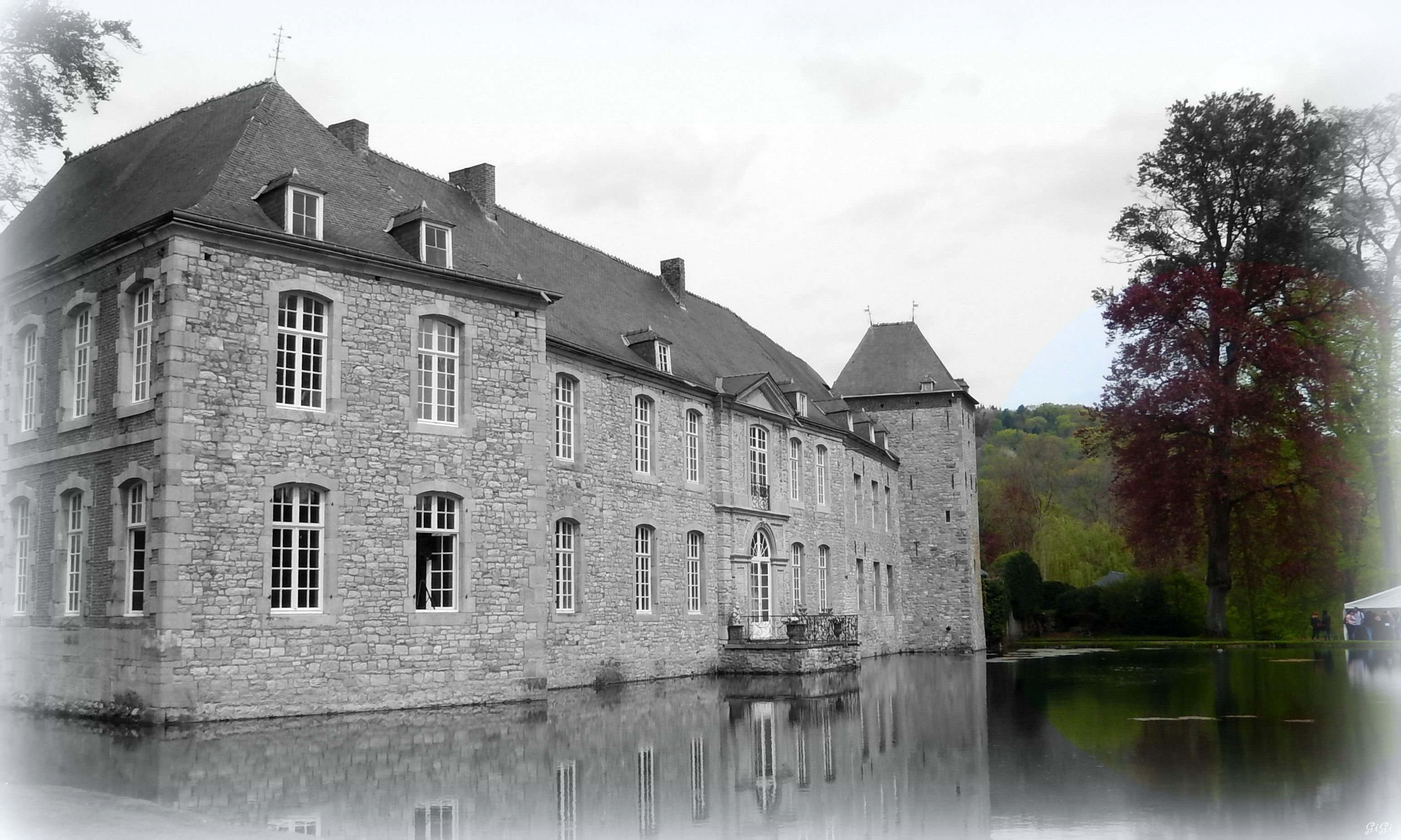 Wallpapers Constructions and architecture Castles - Palace Château d'Annevoie (Belgique)