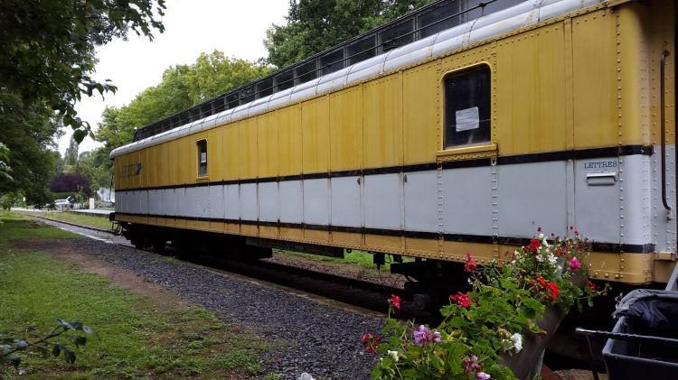 Wallpapers Various transports Trains ancien wagon de tri de la poste