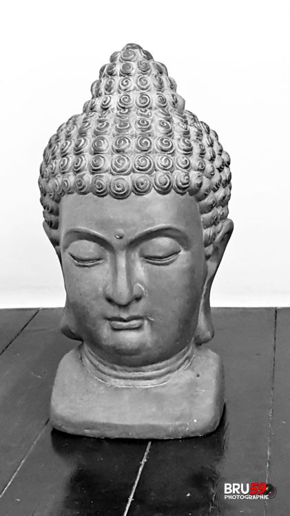 Fonds d'cran Objets Dcoration Bouddha Black-White