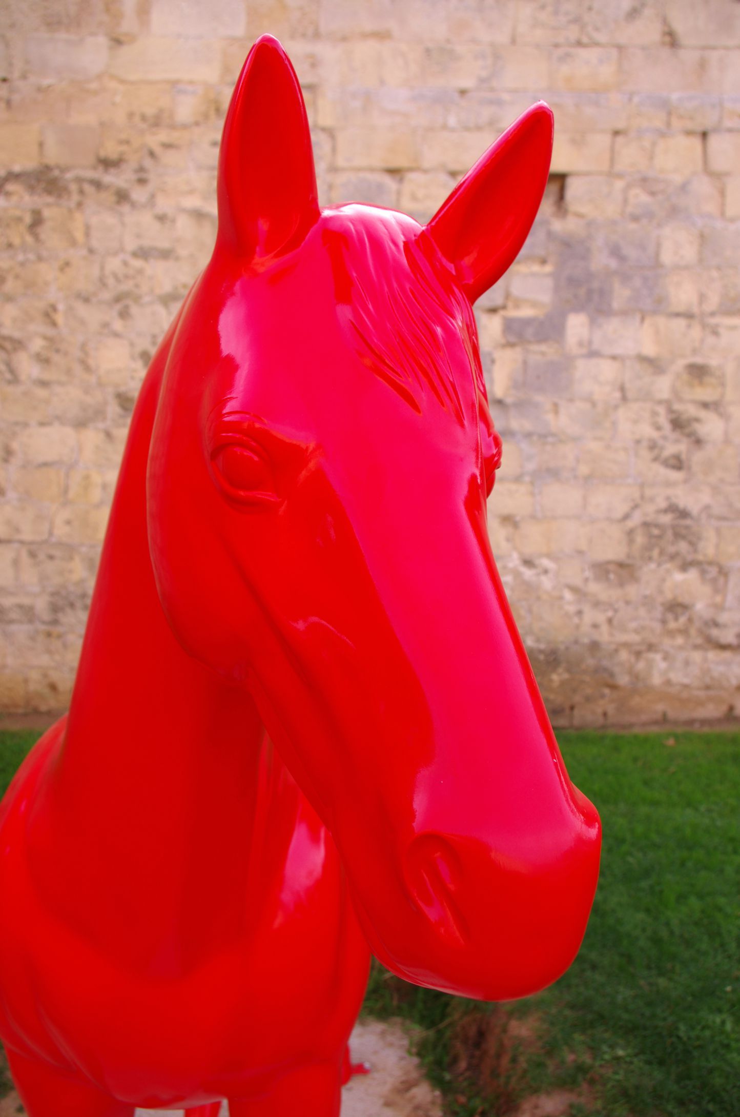 Fonds d'cran Constructions et architecture Statues - Monuments Red Horse