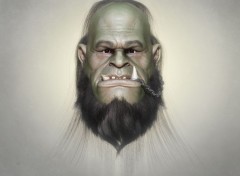  Art - Numrique Orc portrait