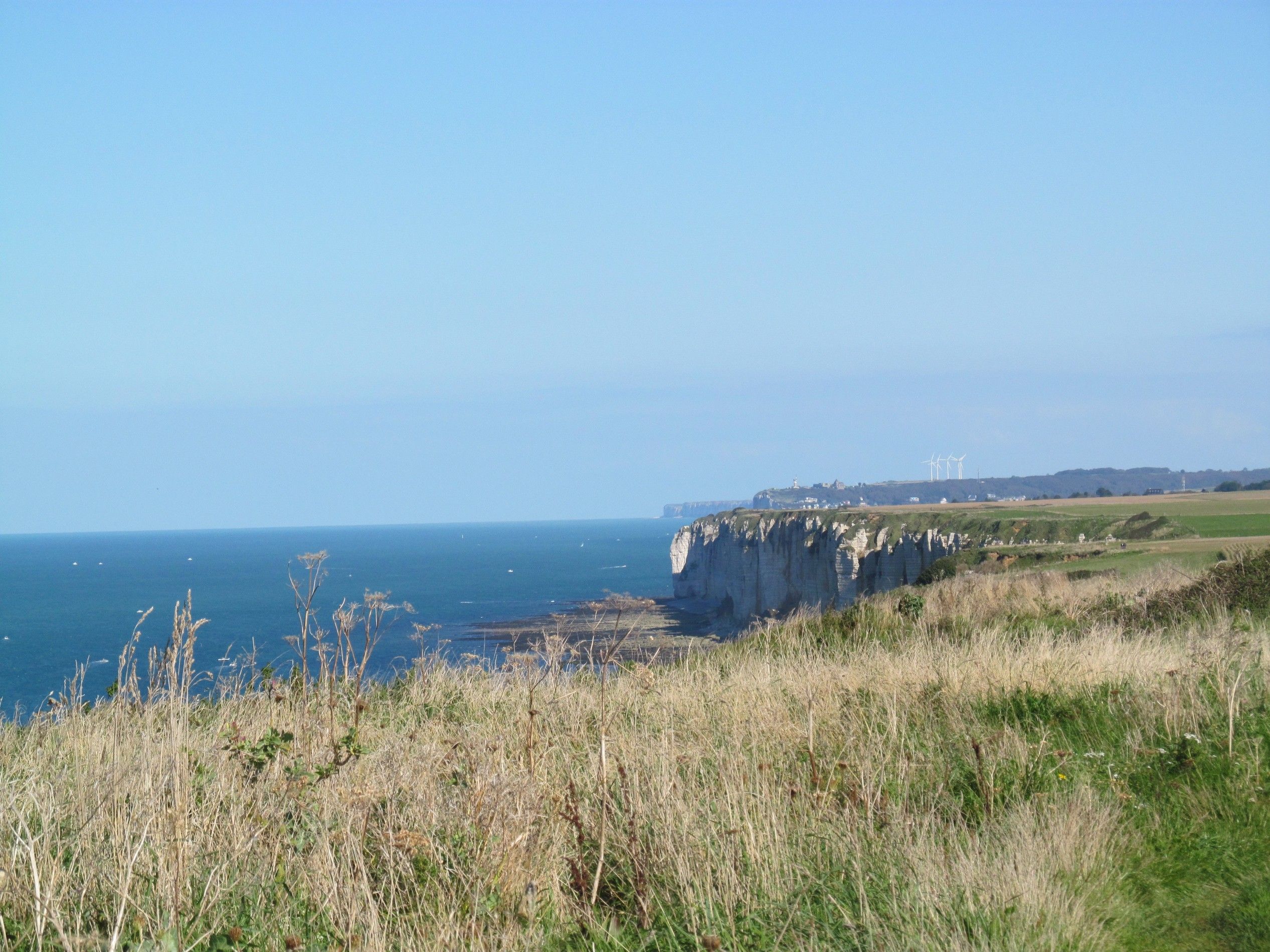 Fonds d'cran Nature Mers - Ocans - Plages Sentier entre Vattetot / mer & Etretat