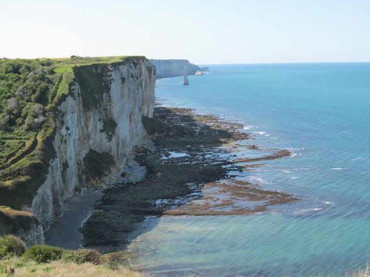 Wallpapers Nature Seas - Oceans - Beaches Sentier entre Vattetot / mer & Etretat