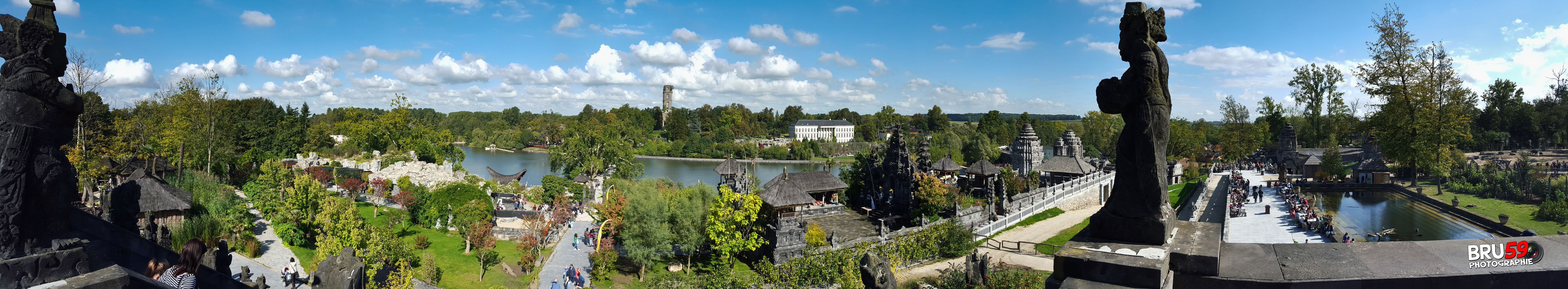 Wallpapers Nature Parks - Gardens Pairi Daiza Panorama