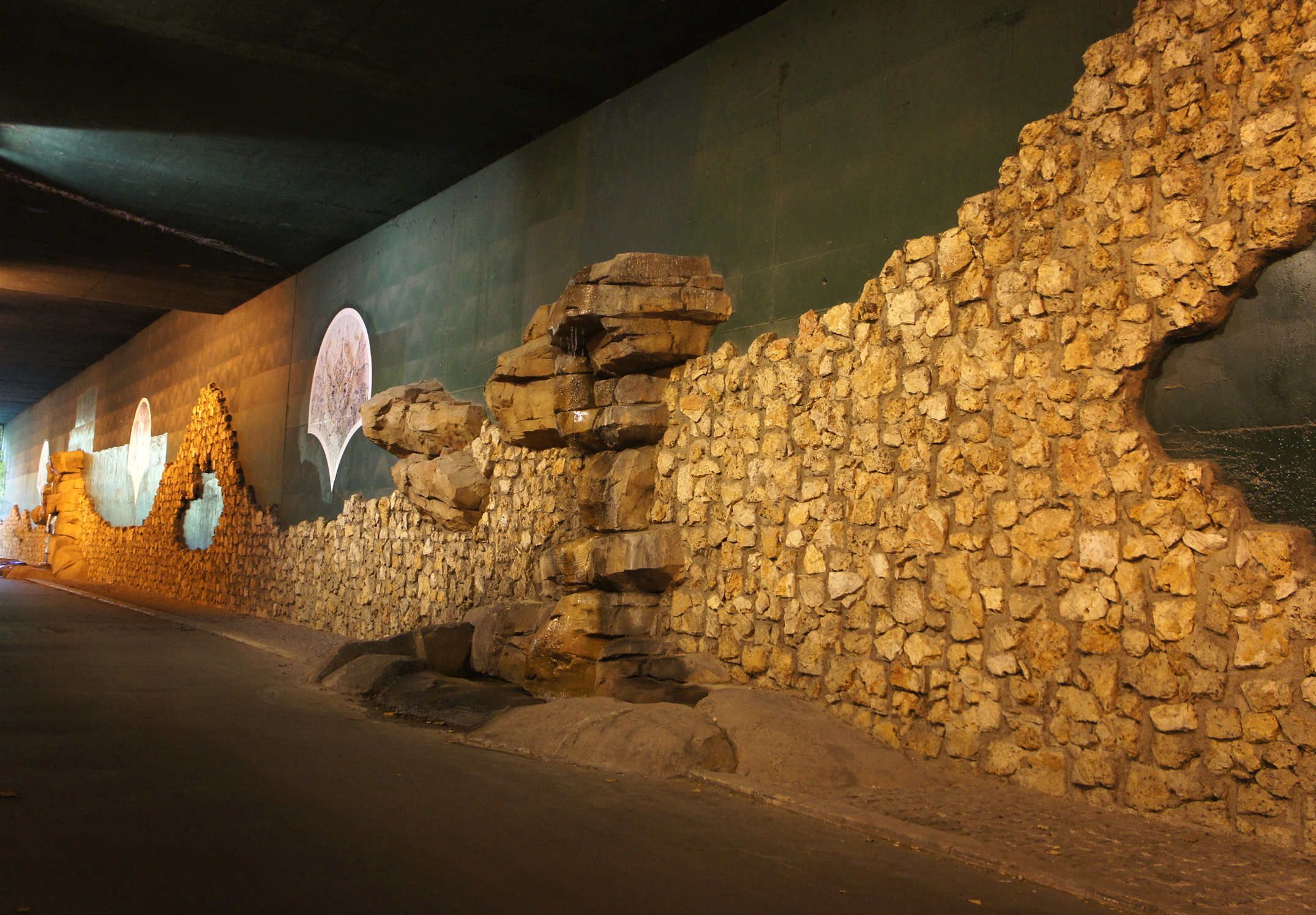 Fonds d'cran Constructions et architecture Tunnels Coulée verte René-Dumont  Paris