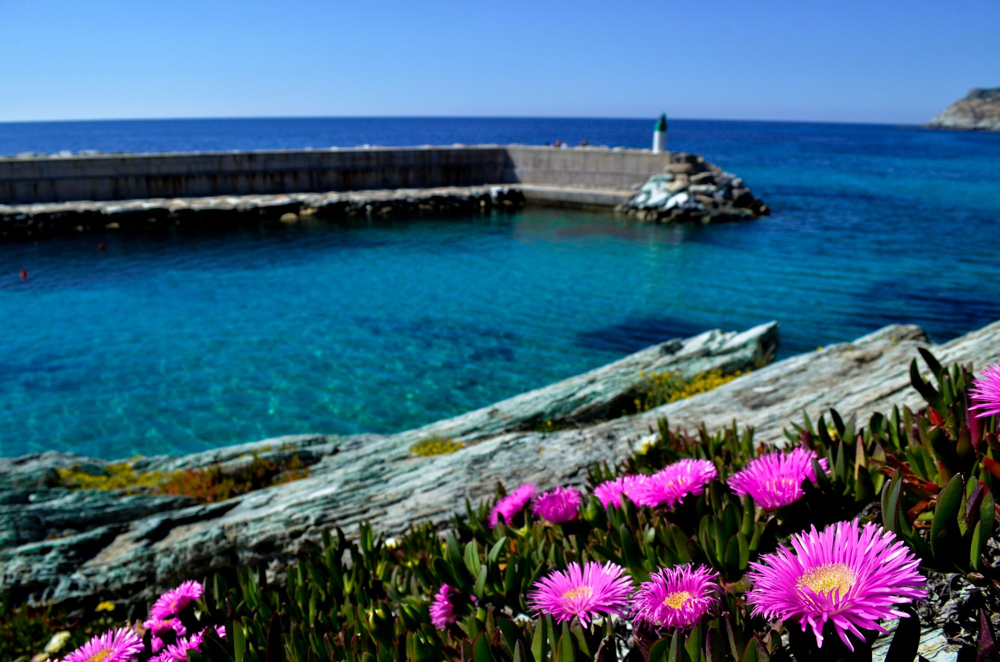 Wallpapers Nature Seas - Oceans - Beaches Port de Centuri (Corse)