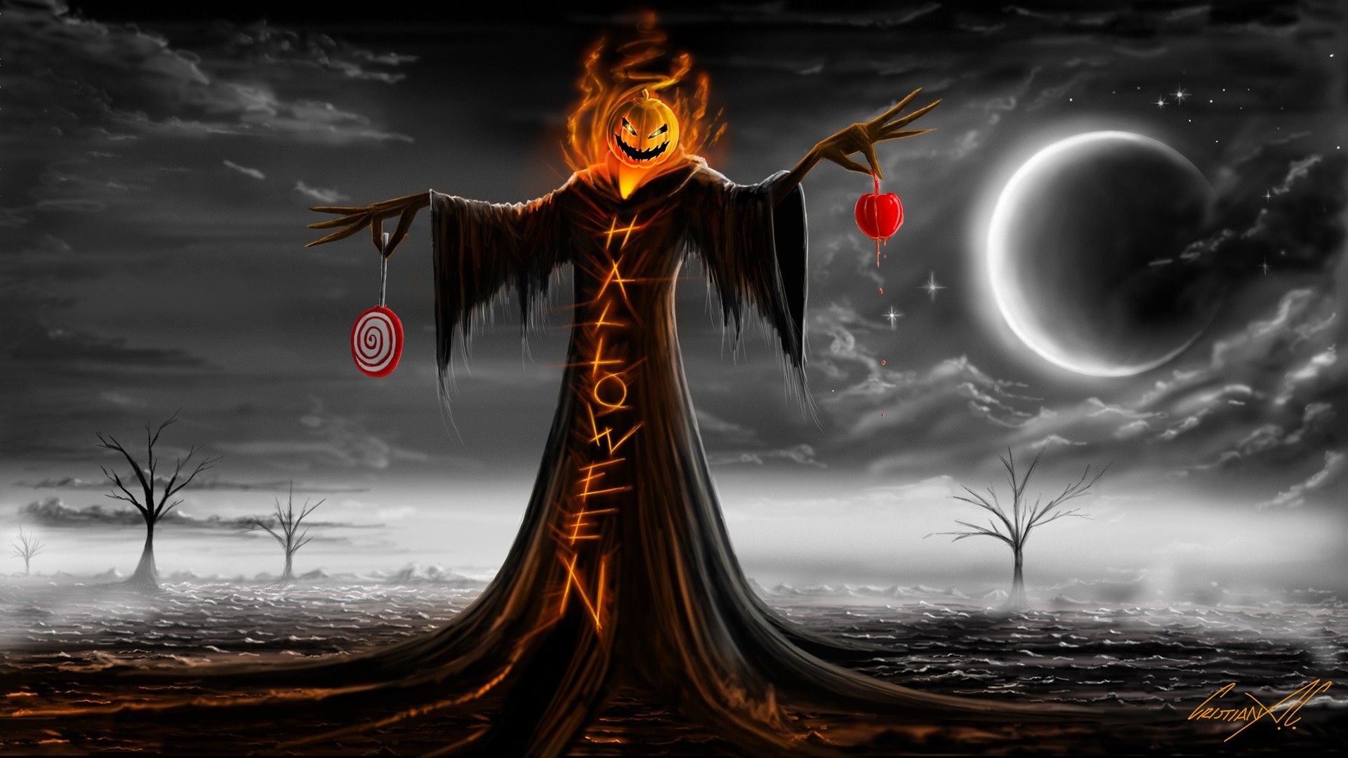 Wallpapers Digital Art Hollidays - Halloween 