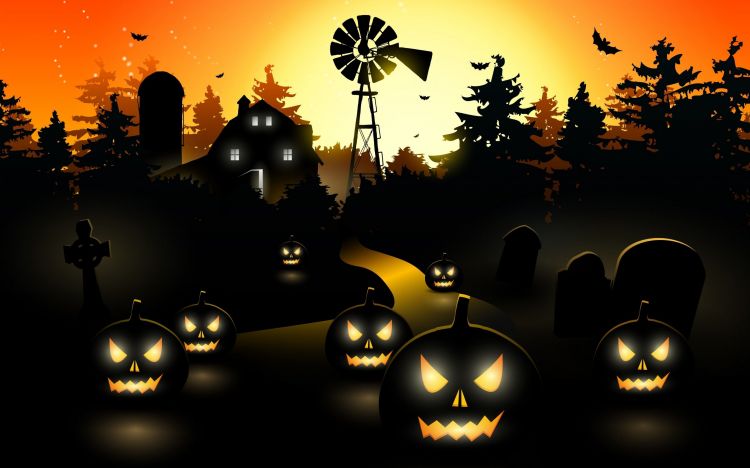 Fonds d'cran Art - Numrique Ftes - Halloween Wallpaper N418956