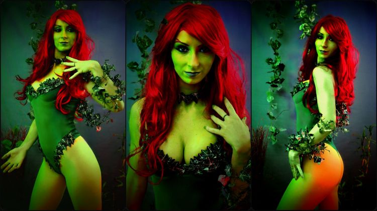 Fonds d'cran Clbrits Femme Cosplay (costumes) Poison Ivy 