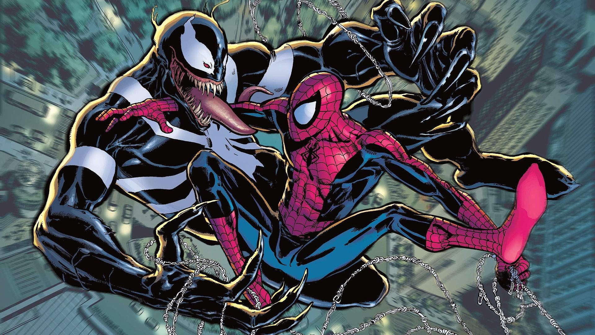 Wallpapers Comics Spider Man Spiderman vs Venom