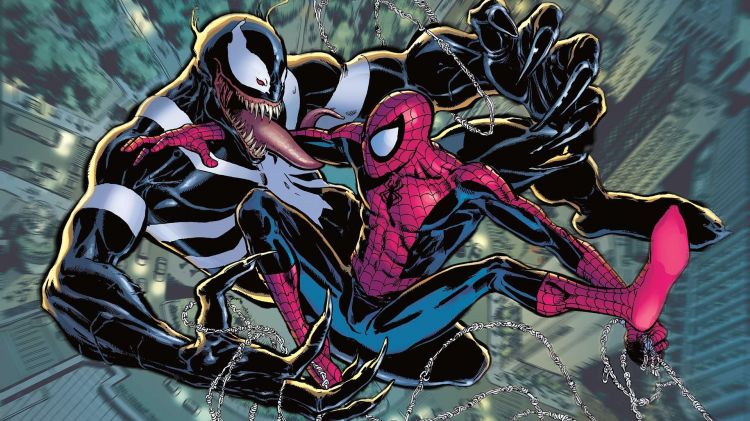 Fonds d'cran Comics et BDs Spider Man Spiderman vs Venom