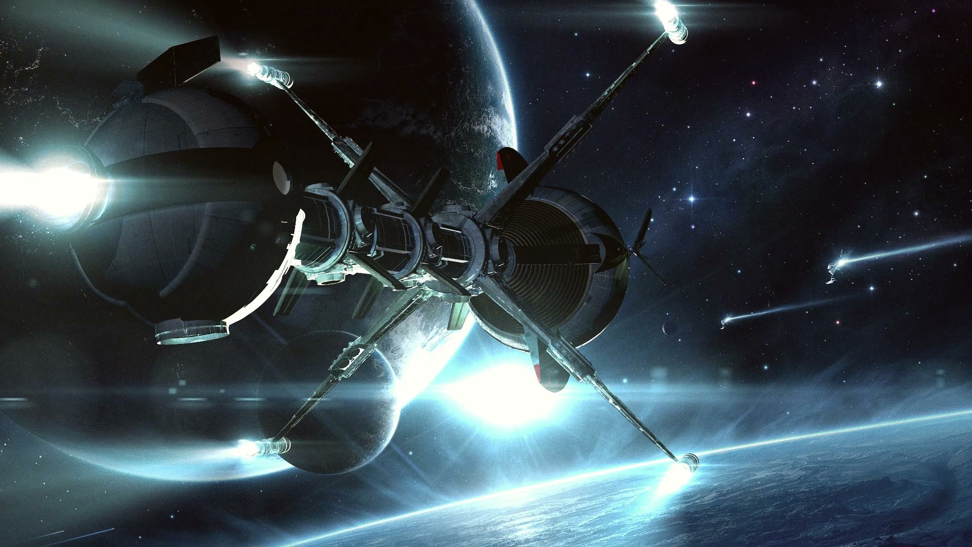 Wallpapers Fantasy and Science Fiction Spaceships 