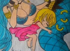  Art - Crayon lucy & Aquarius