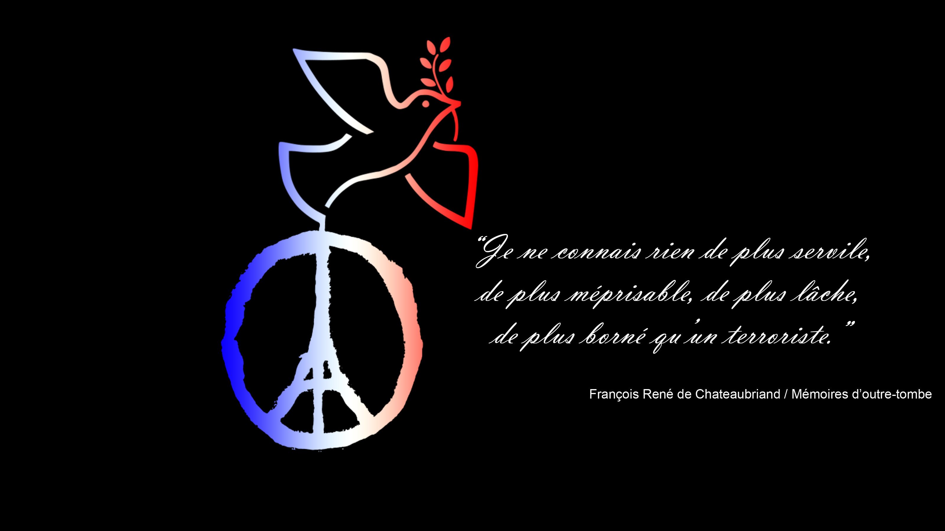 Fonds d'cran Hommes - Evnements Actualit Pray for Paris - #jesuisparis