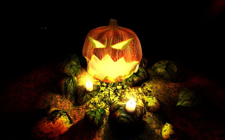 Wallpapers Digital Art Hollidays - Halloween Wallpaper N422060