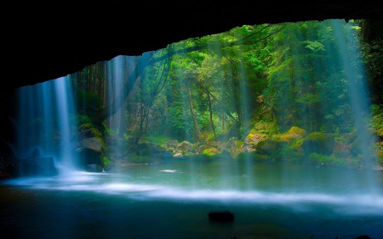 Fonds d'cran Nature Cascades - Chutes Waterfall