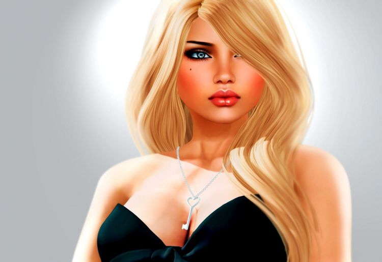 Wallpapers Digital Art Women - Femininity Blondie 