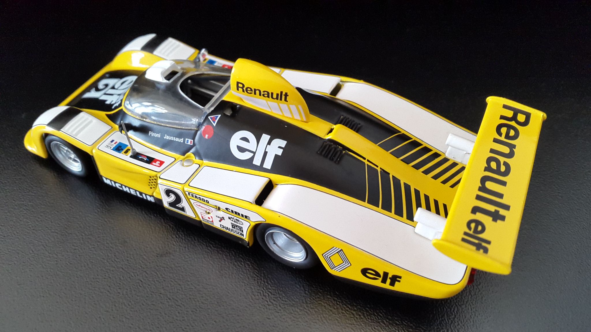 Wallpapers Cars Cars - Toys ALPINE-Renault A442b victorieuse 24 Heures du Mans 1978 