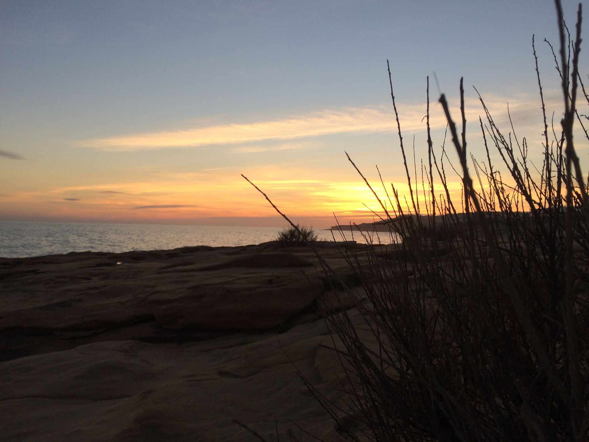 Fonds d'cran Nature Couchers et levers de Soleil Beach 