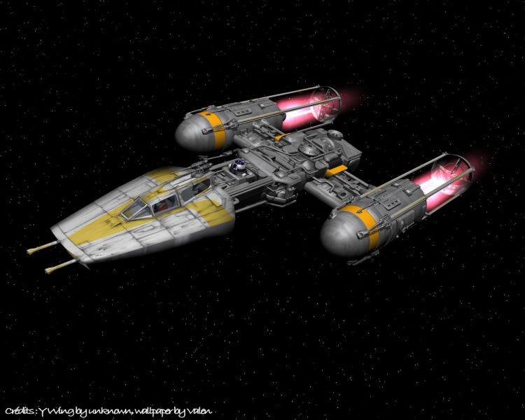 Fonds d'cran Fantasy et Science Fiction Star Wars fighters