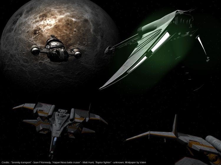 Wallpapers Fantasy and Science Fiction Spaceships vaisseaux spatiaux en scène