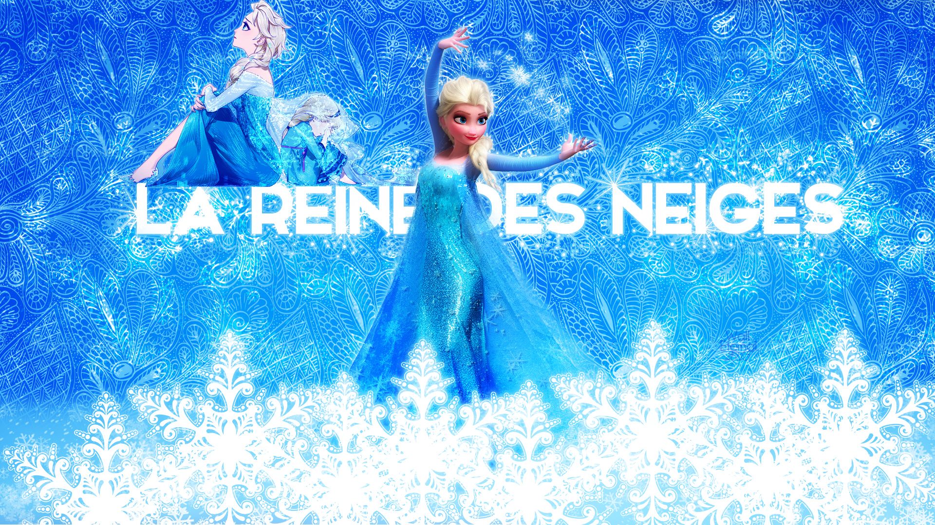 Wallpapers Cartoons La Reine des Neiges Snow Qeen