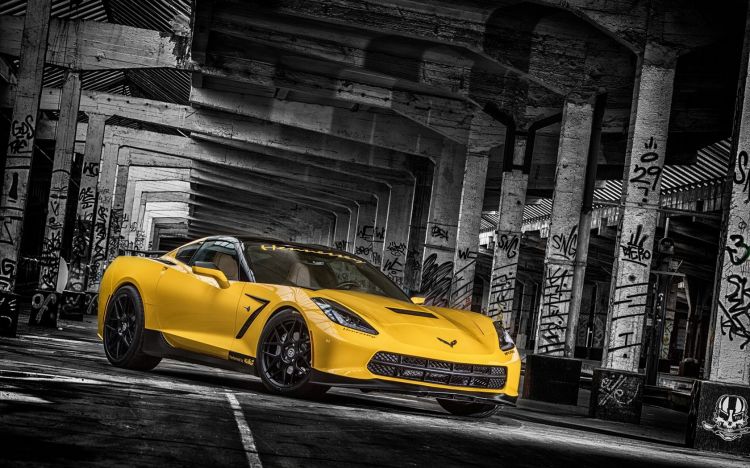 Fonds d'cran Voitures Chevrolet Chevrolet-Corvette-Stingray