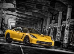  Voitures Chevrolet-Corvette-Stingray