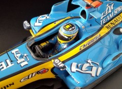  Cars RENAULT R26 Fernando Alonso champion du Monde F1 2006