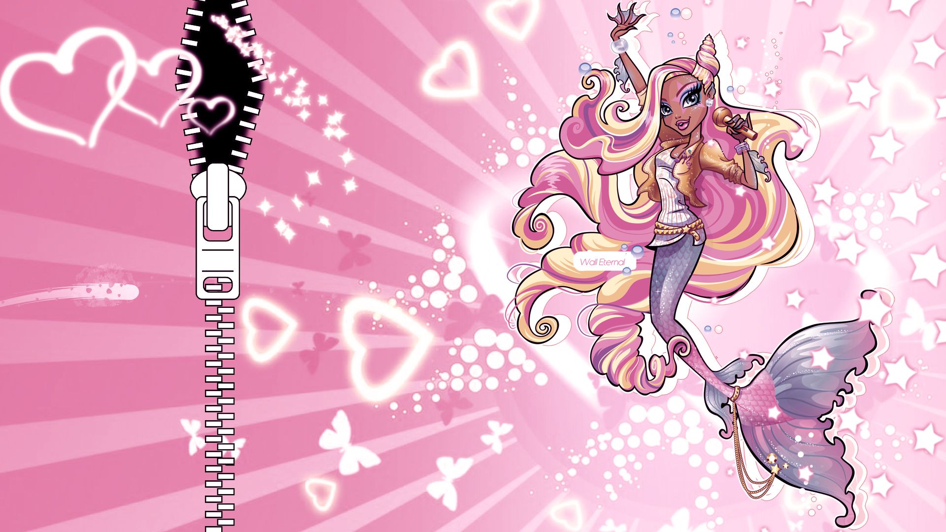 Wallpapers Cartoons Monster High Sirène