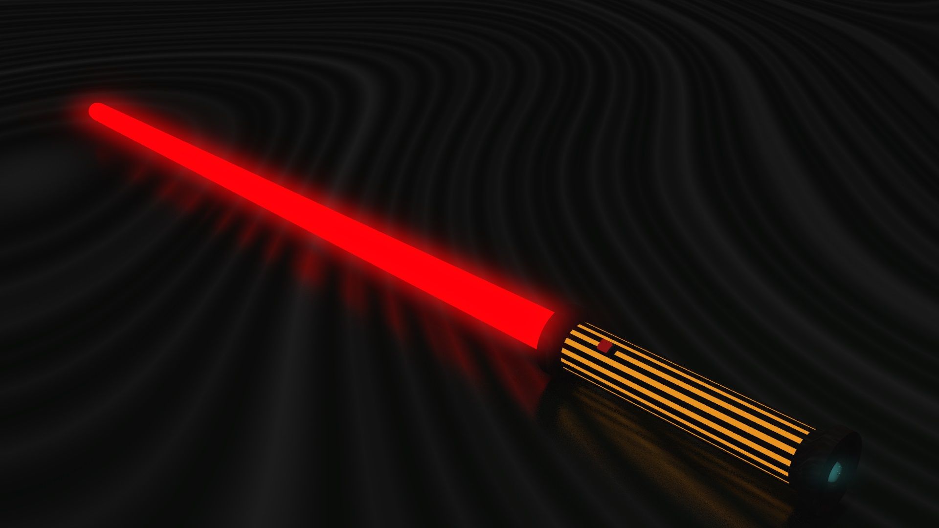 Fonds d'cran Art - Numrique 3D - Blender Sabre Star wars Jedi Noel [Full HD]