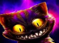  Digital Art Dark cat