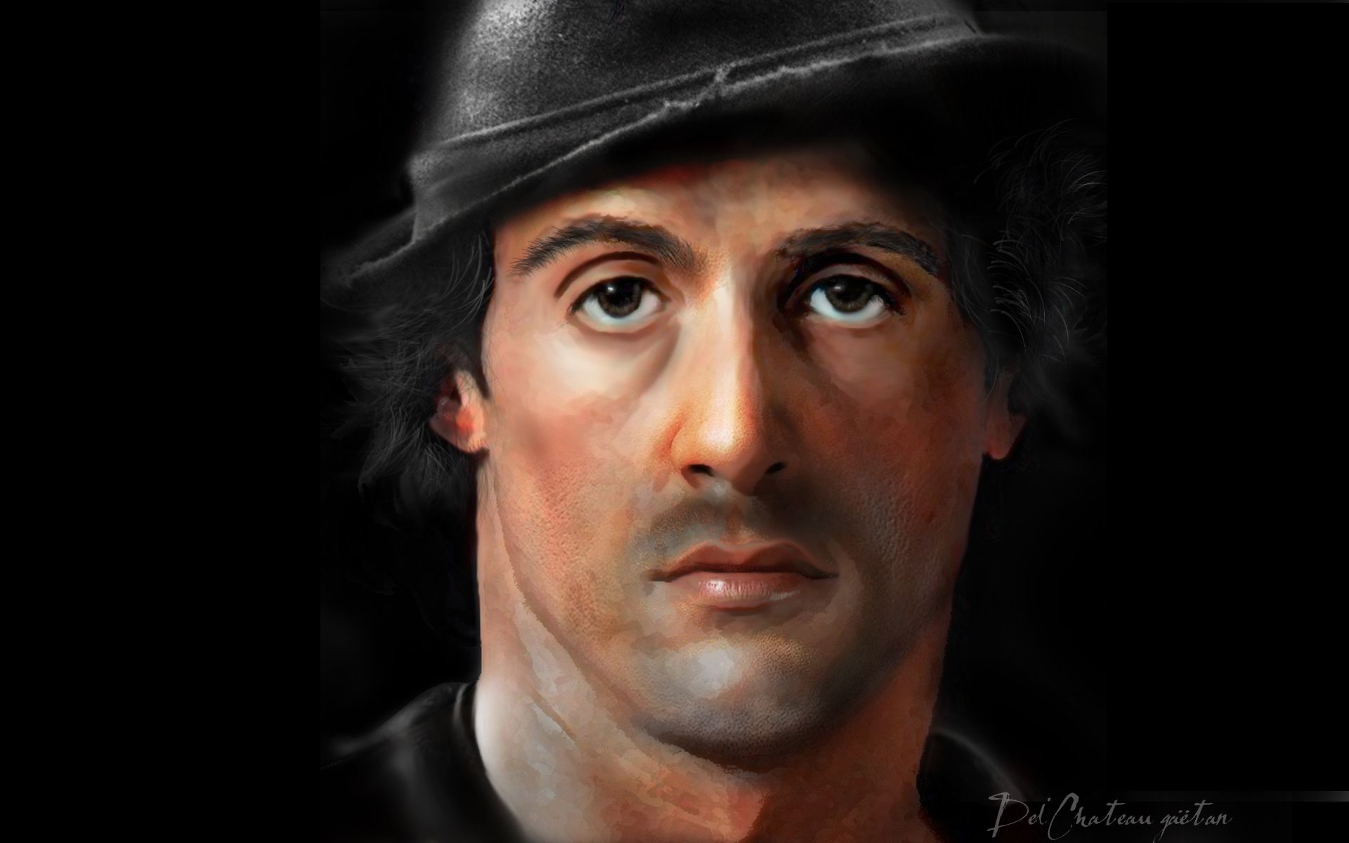 Fonds d'cran Art - Numrique Portraits Rocky balboa