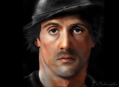  Digital Art Rocky balboa