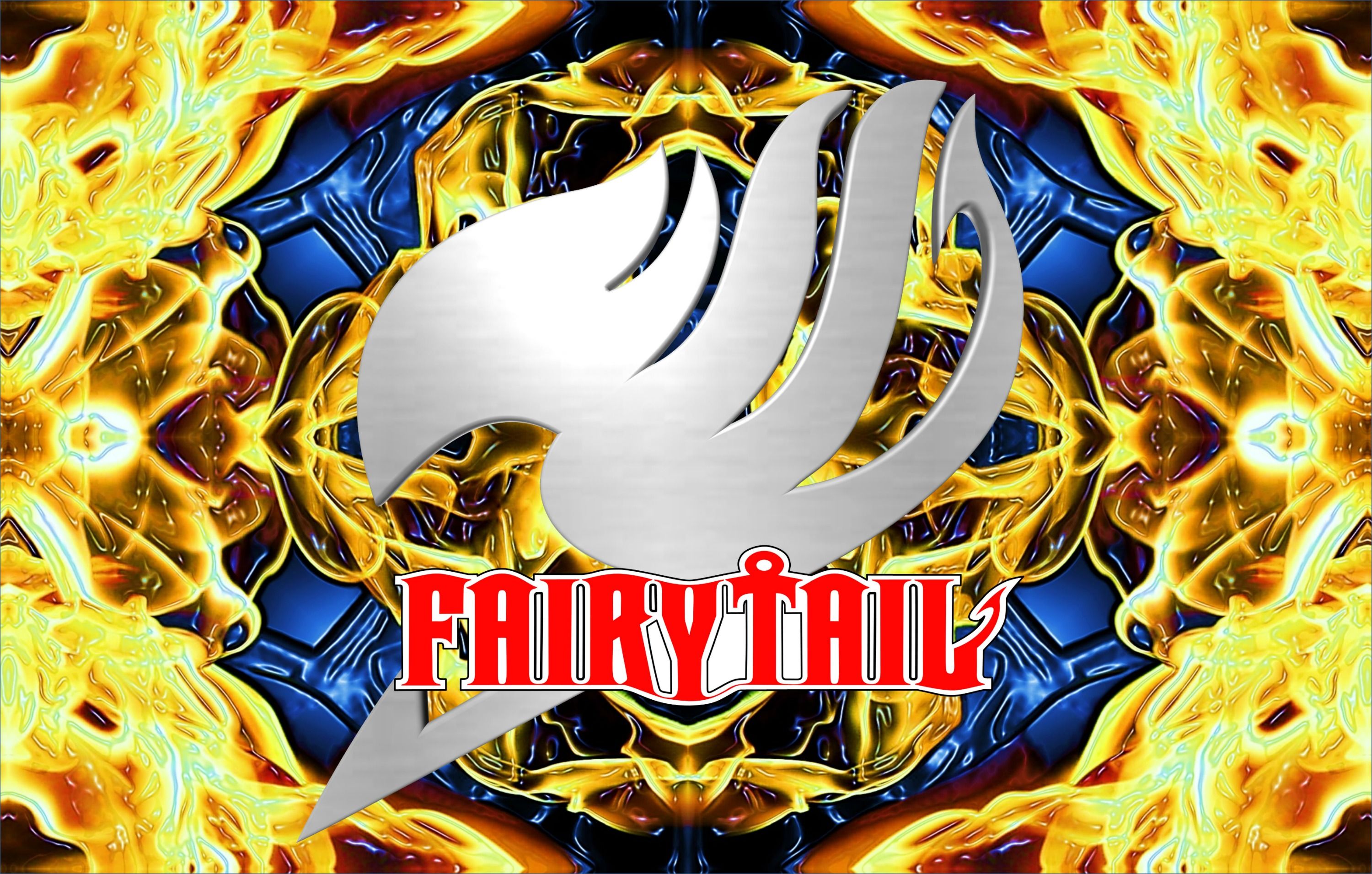 Wallpapers Manga Fairy Tail Logo Fairy tail - Type flame